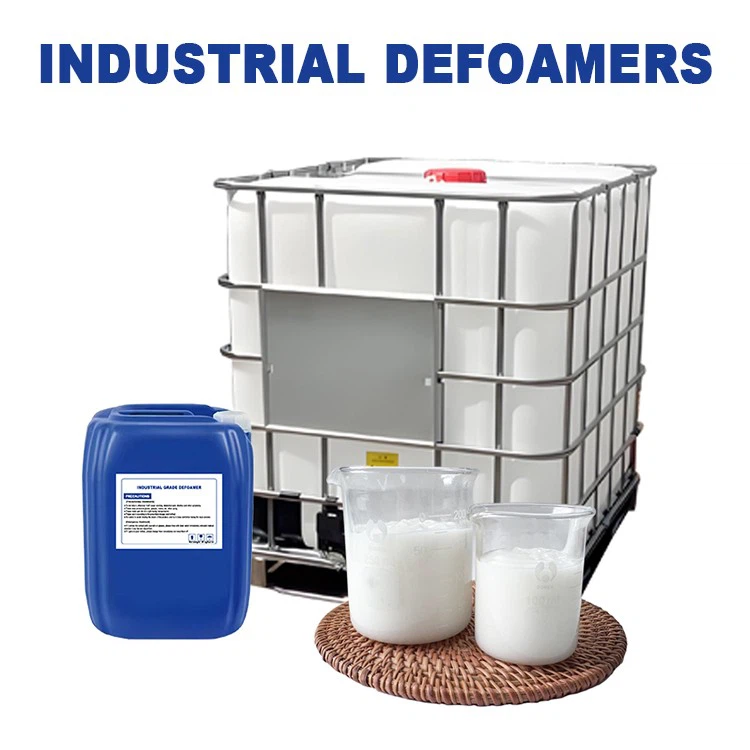 Industrial Silicone Defoamer Water Treatment Chemical Defoaming Agent factory